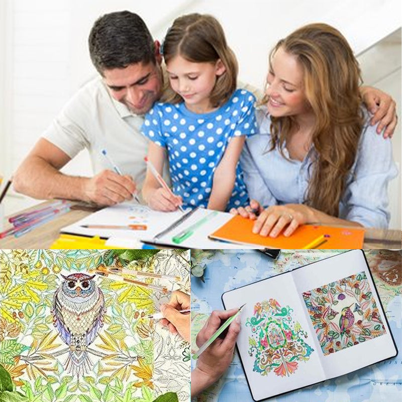 Stylos Gel Pour Livres De Coloriage Pour Adultes
