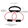 Ceinture de Résistance Élastique pour Muscles des Jambes - ciaovie
