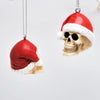 Boule de crâne de Père Noël