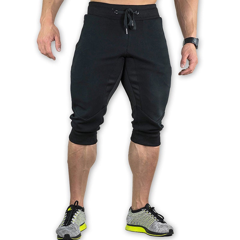 Short Jogging Homme Pantalon 3/4 d'entraînement - ciaovie
