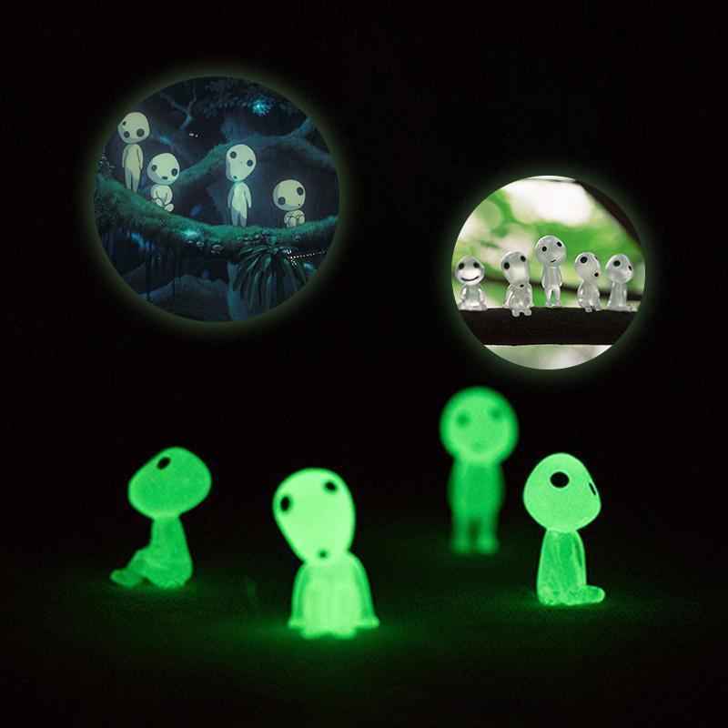 Princesse de l'Esprit Elfes de la Forêt Jardinage Décor Jouet Fluorescent