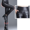 Pantalon femme taille haute en duvet - ciaovie