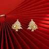 🎄VENTE ANTICIPÉE DE NOËL🎄 Boucles d'oreilles sapin de Noël rotatives
