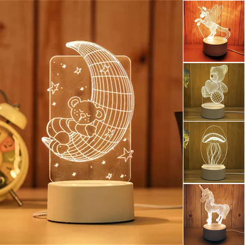 Veilleuse 3D USB