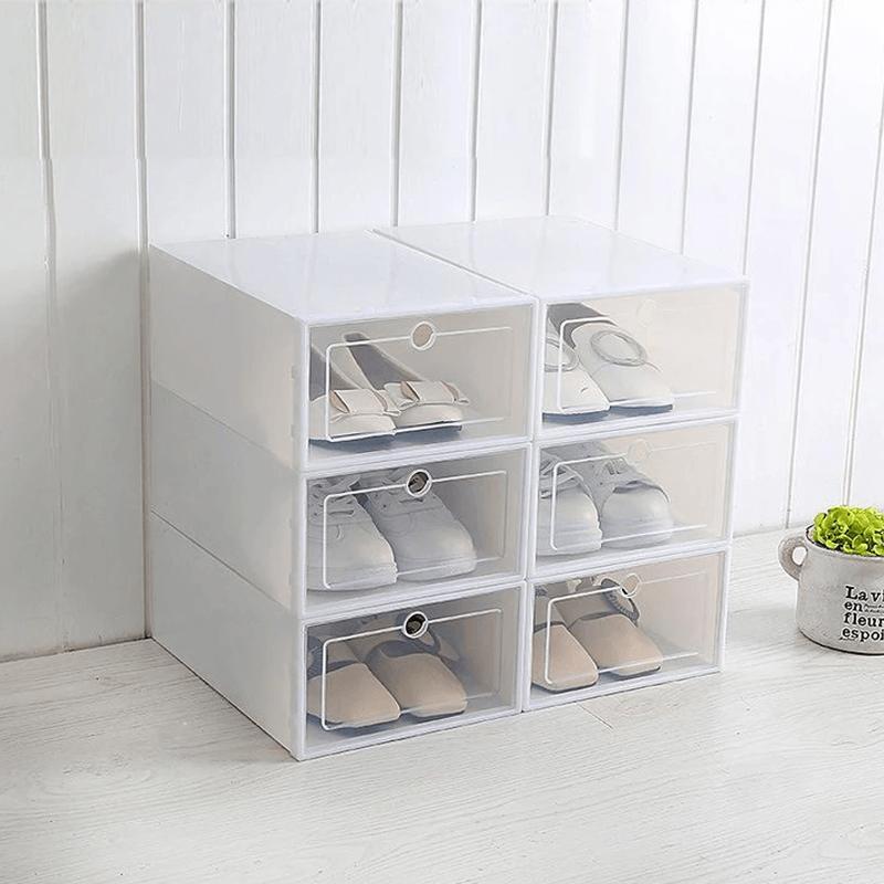 Ciaovie™ Boîte de Rangement à Chaussures Pliable, 6PCs - ciaovie