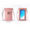 Porte-monnaie en cuir PU touchable