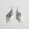 Boucle d'oreille de Feuilles de Toutes Les Couleurs