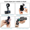 Télescope Monoculaire de Puissance Elevée 12X50 avec Adaptateur Smartphone et Trépied, Etanche et Anti-buée - ciaovie