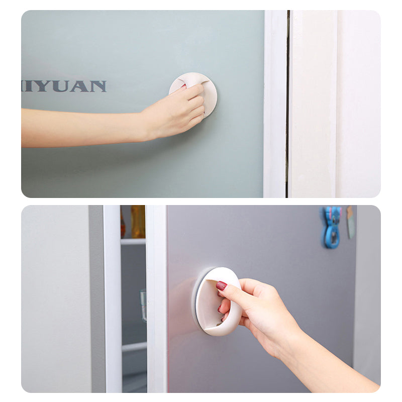 Poignée de porte et de fenêtre poignée de porte en plastique autocollante non marquante
