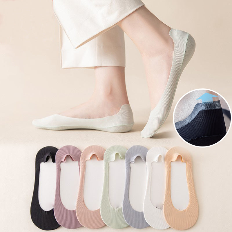 🔥Vente chaude d'été🔥Chaussettes Antidérapantes en Soie Glacée