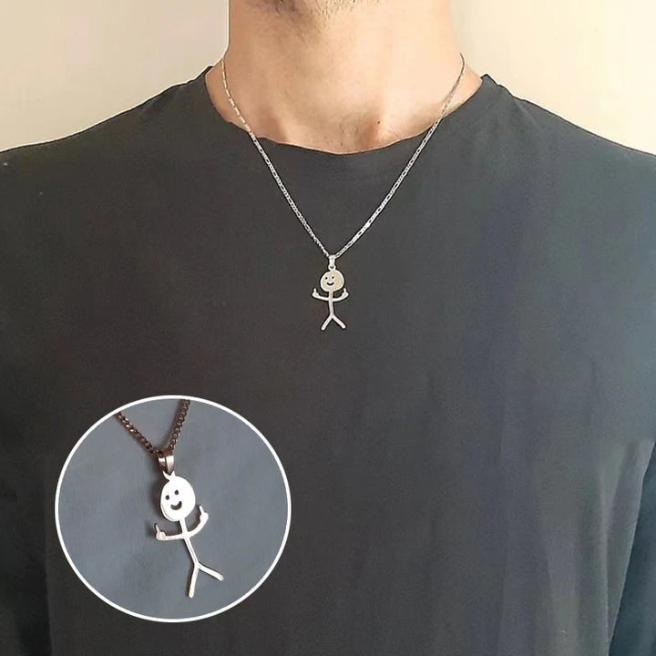 Collier Drôle et Personnalité