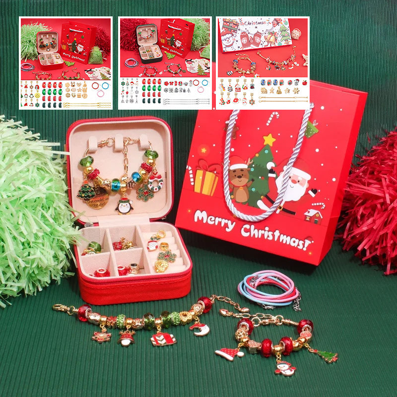 Set de bracelets de Noël DIY
