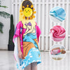 Serviette de bain dessin animé pour enfants