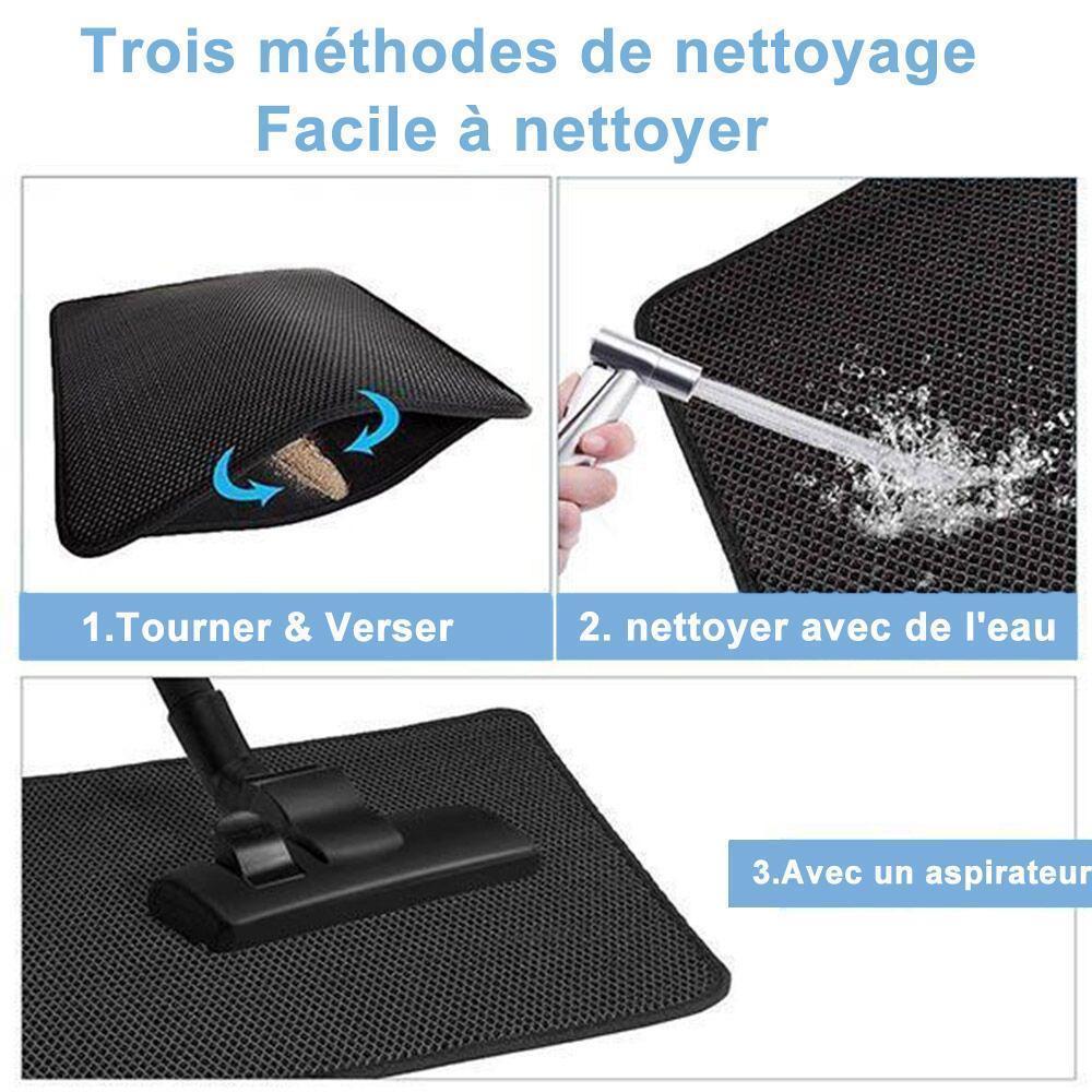 Tapis de Litière Antidérapant pour Chats - ciaovie