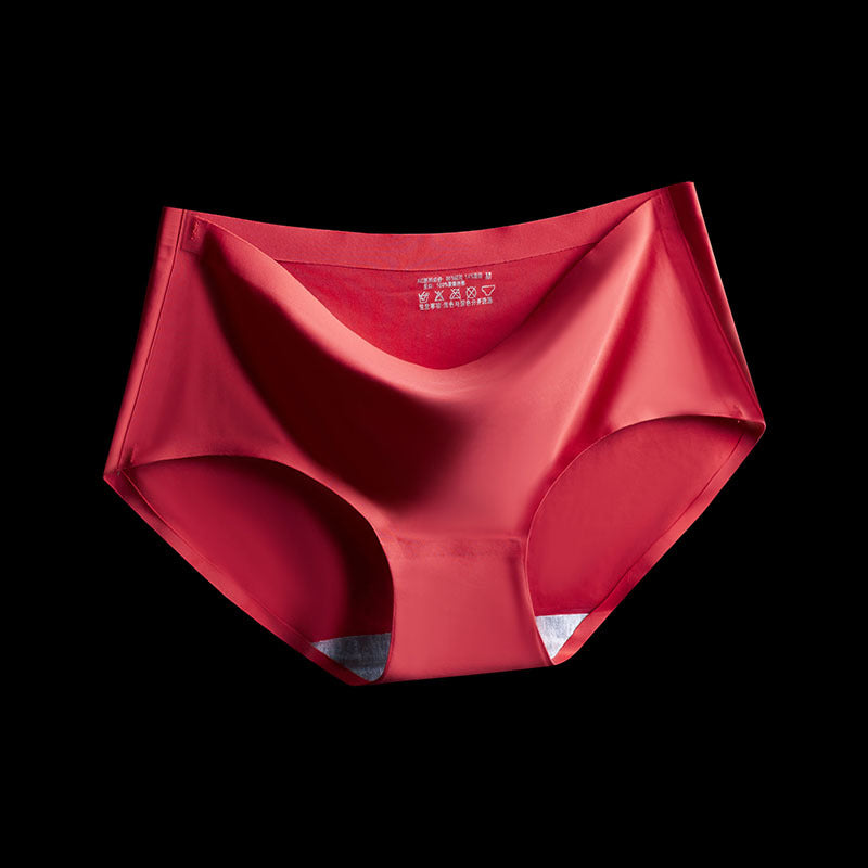 Sous-vêtement/Culotte Respirant en Soie Glacée pour Femmes
