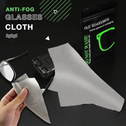 Chiffon de Nettoyage Anti-buée en Nano-microfibre pour Lunettes