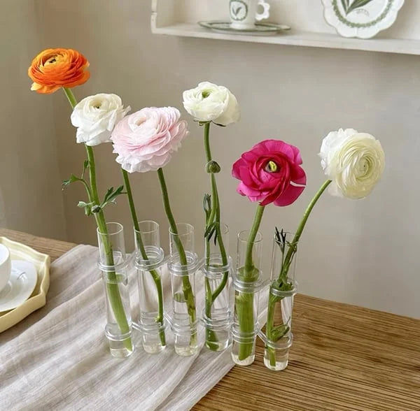 Vase à fleurs à charnière