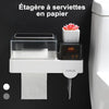 Support de rangement pour serviettes en papier imperméable - ciaovie