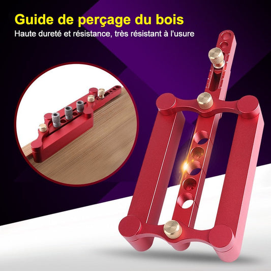 Kit de Guide de Perçage Auto-centrant Réglable
