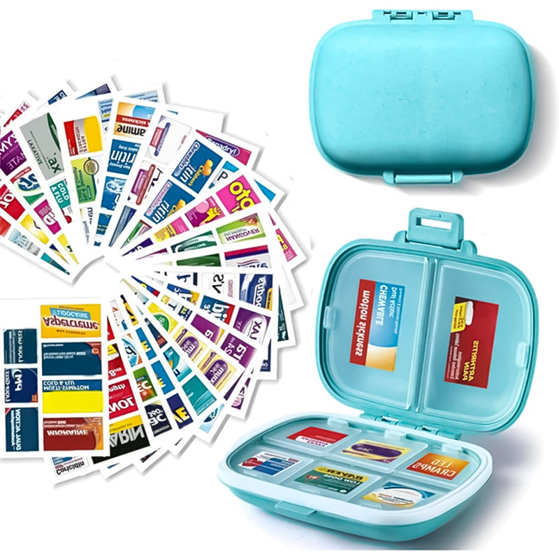 Organisateur de pilules pour pharmacie de poche DIY