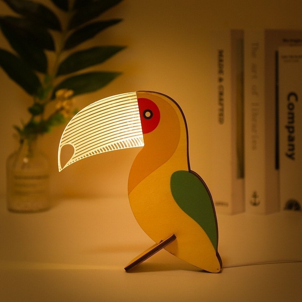 Veilleuse Décorative Créative à Motif Animaux